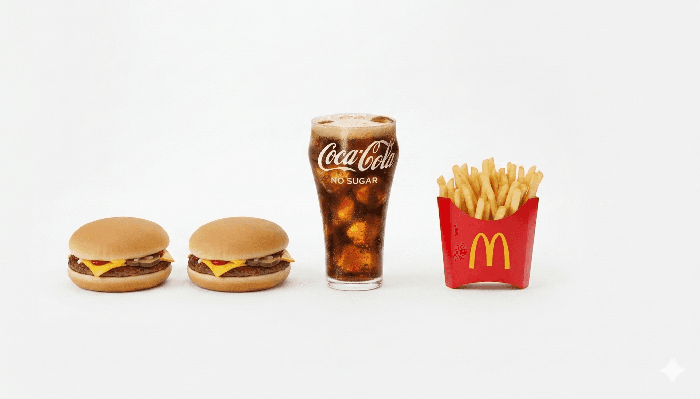 Cheeseburger Meal